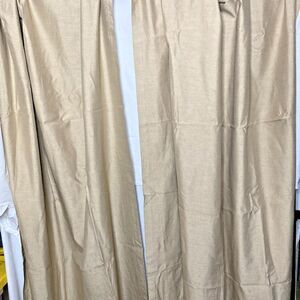 JCPenney Home Collection Insulated Drapes Curtains Pair Champagne 39.5x79 Each